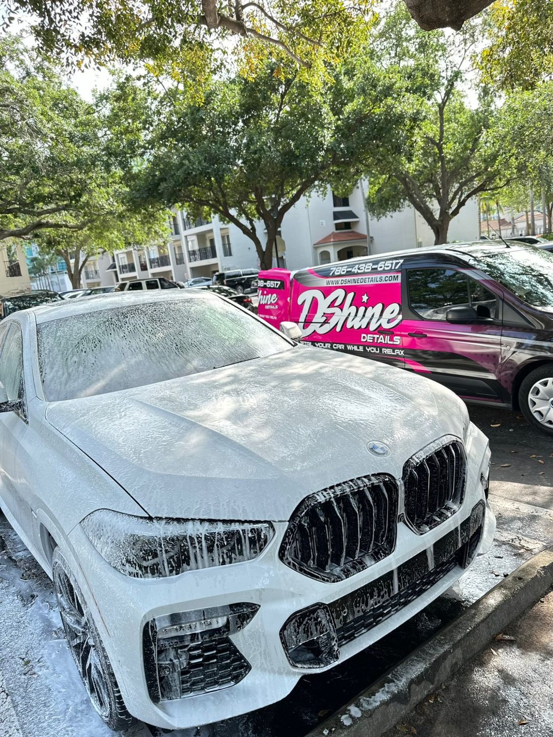 BMW X6 detail service Miami