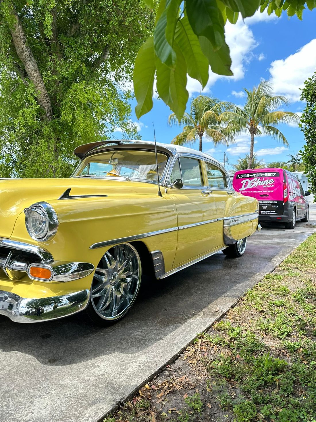 Classic car detailing service South Florida
