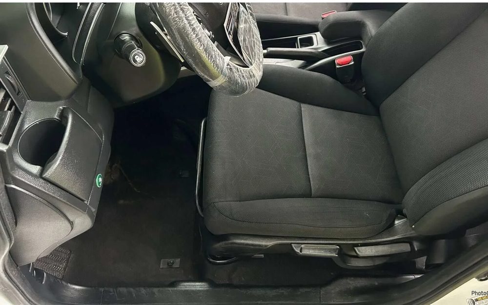 Vehicle interior after Overtown mold removal treatment