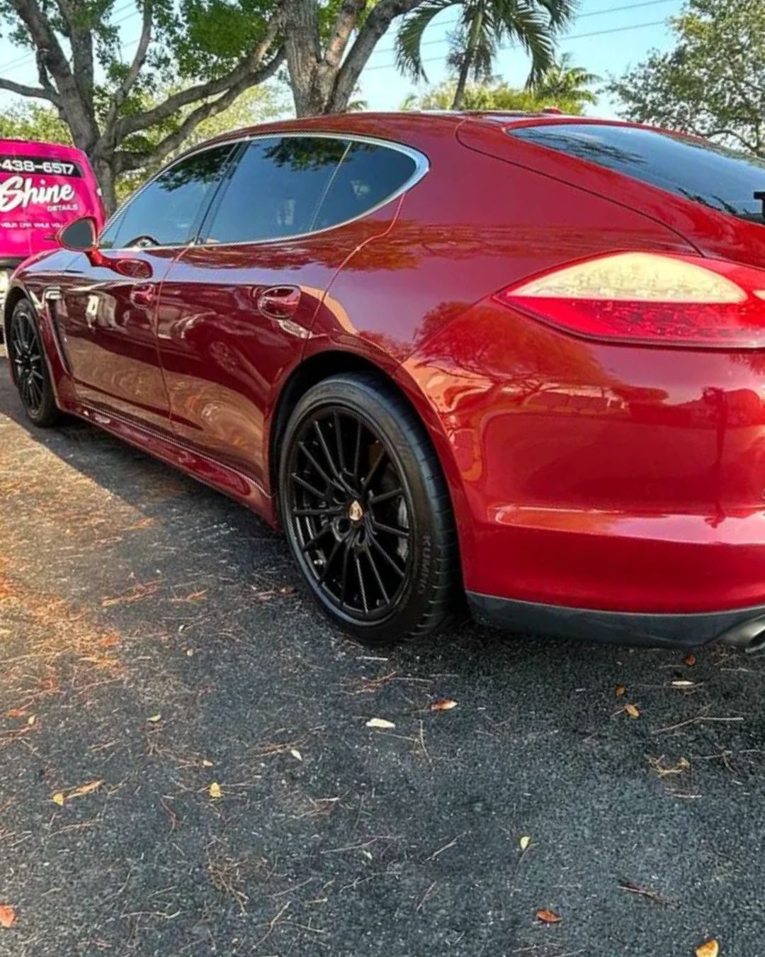 Porsche Panamera exterior mold and contamination removal South Florida